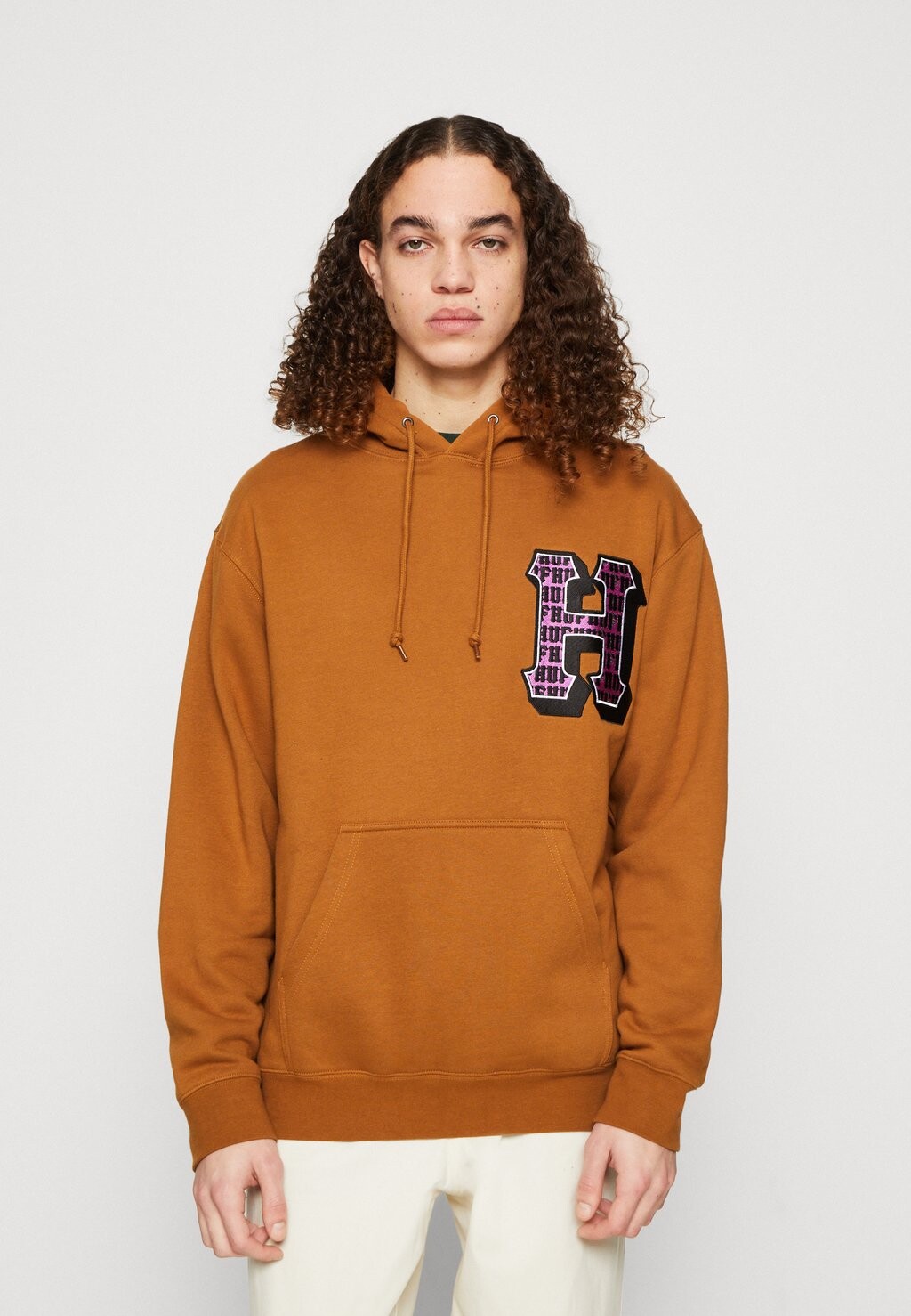 

Худи HUF, коричневый