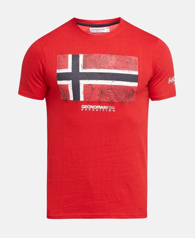 

Футболка Geographical Norway, абрикос