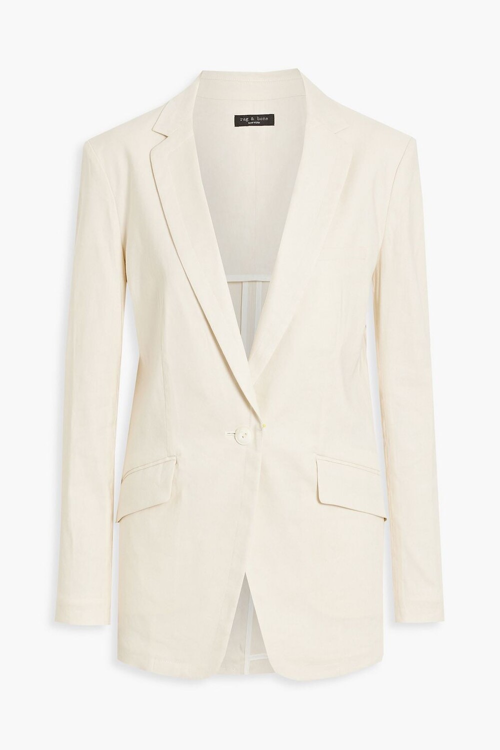 

Льняной блейзер Margot RAG & BONE, кремовый
