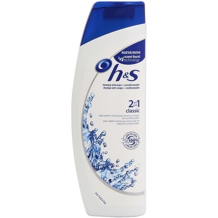 

Head &Shoulders Classic Шампунь и кондиционер против перхоти 2-в-1, 270 мл, H&S