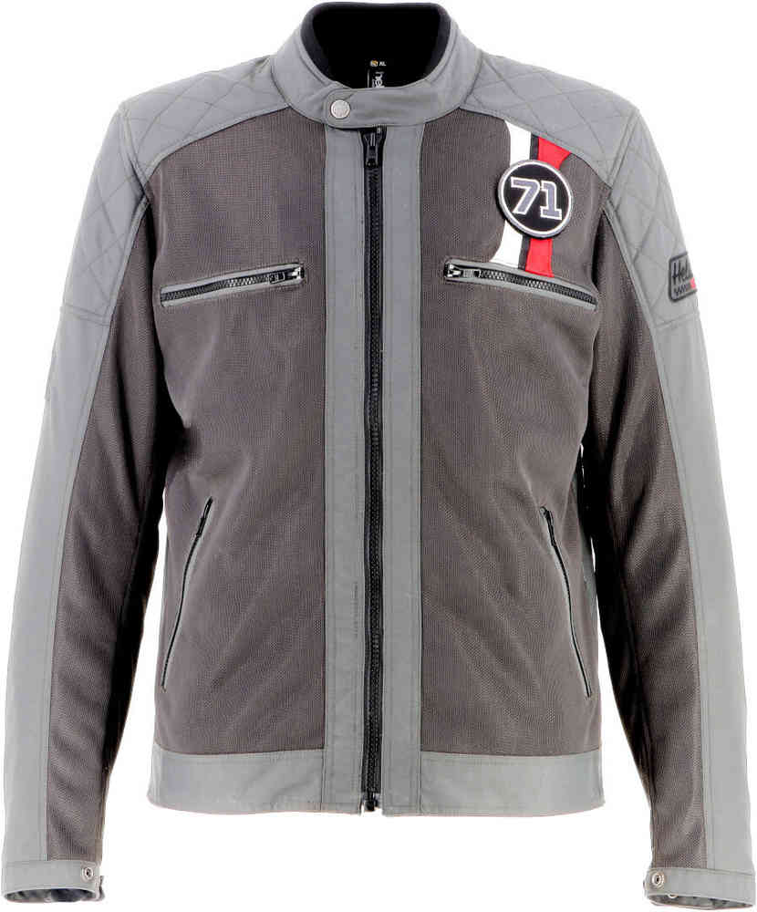 Мотоциклетная текстильная куртка Stinger Air Helstons, серый мотоциклетная кожаная куртка vento air helstons