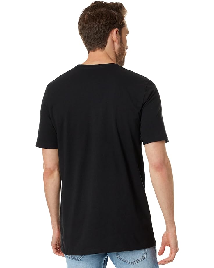 футболка hurley fastlane usa цвет sea view Футболка Hurley Fastlane USA Short Sleeve Tee, черный
