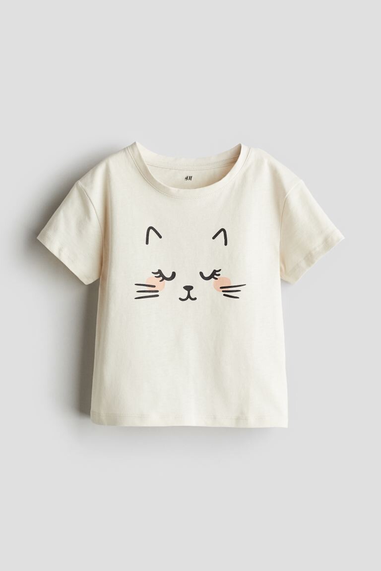 

Футболка с принтом H&M, белый