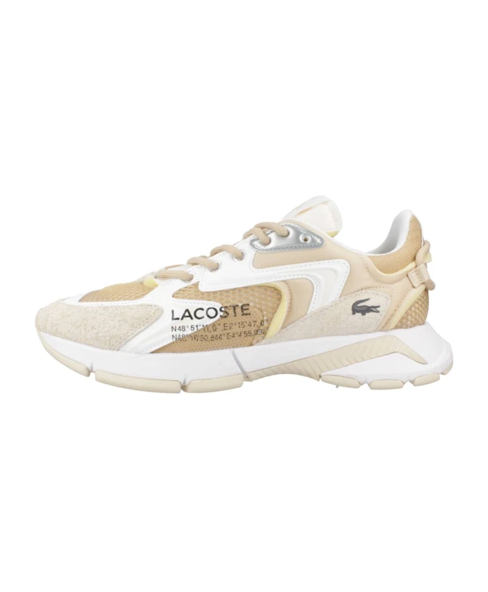

Кроссовки Neo из текстиля Lacoste, бежевый