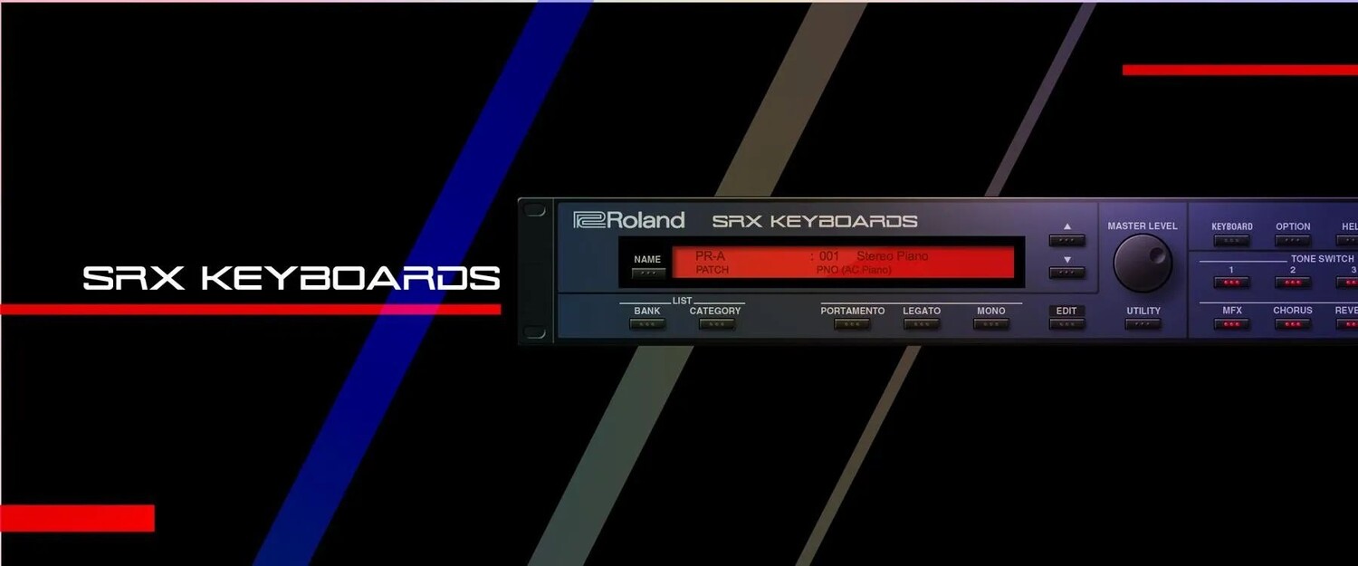 

Программное обеспечение синтезатора клавишных инструментов Roland SRX