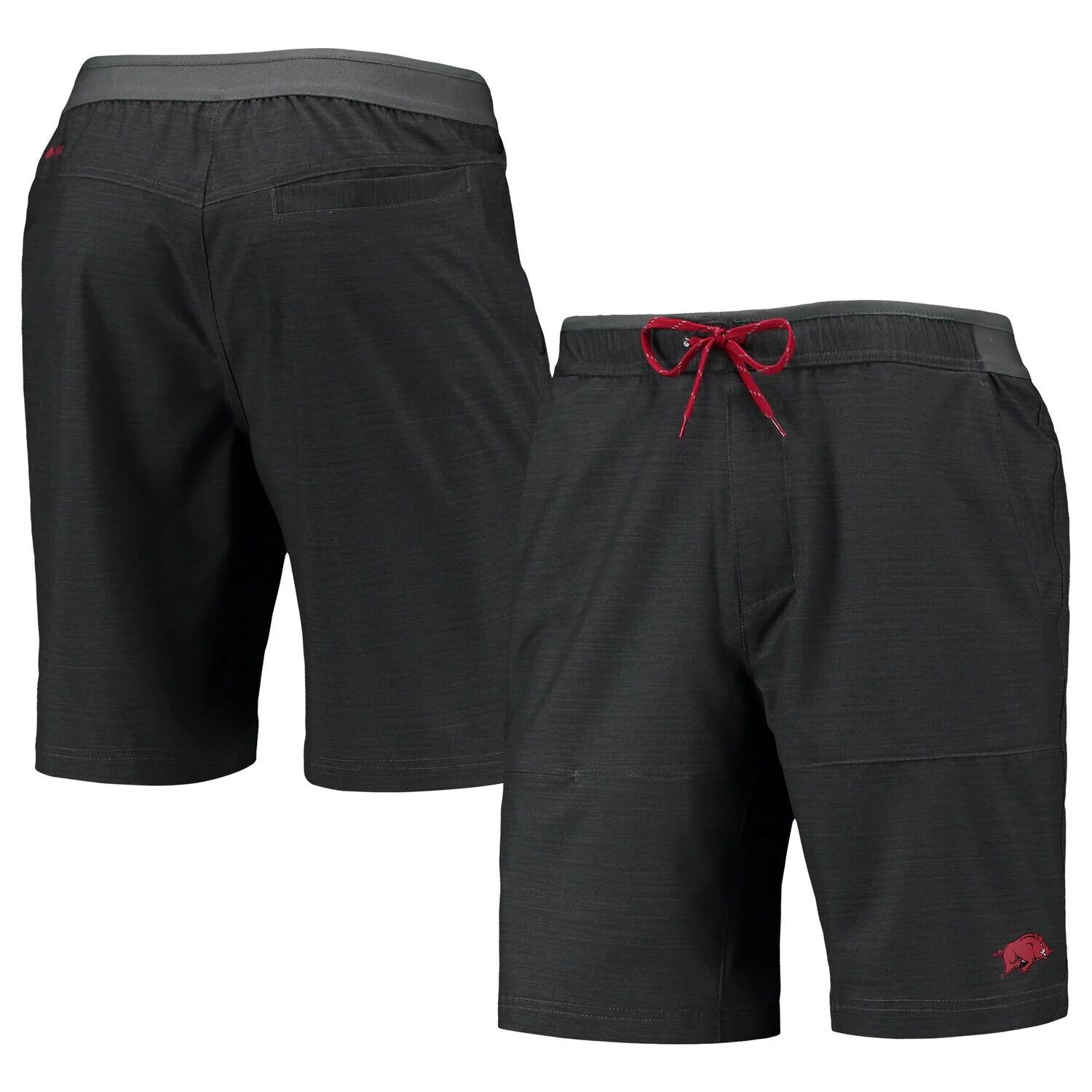 

Мужские шорты Columbia Charcoal Arkansas Razorbacks Twisted Creek Omni-Shield