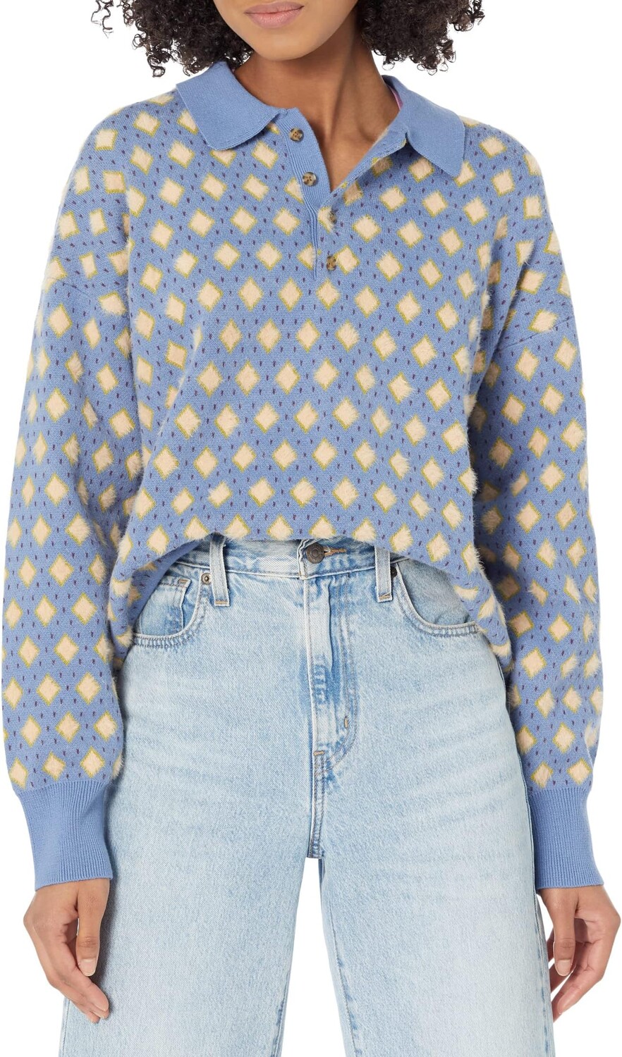 

Свитер Remy с воротником Levi's, цвет Colony Blue