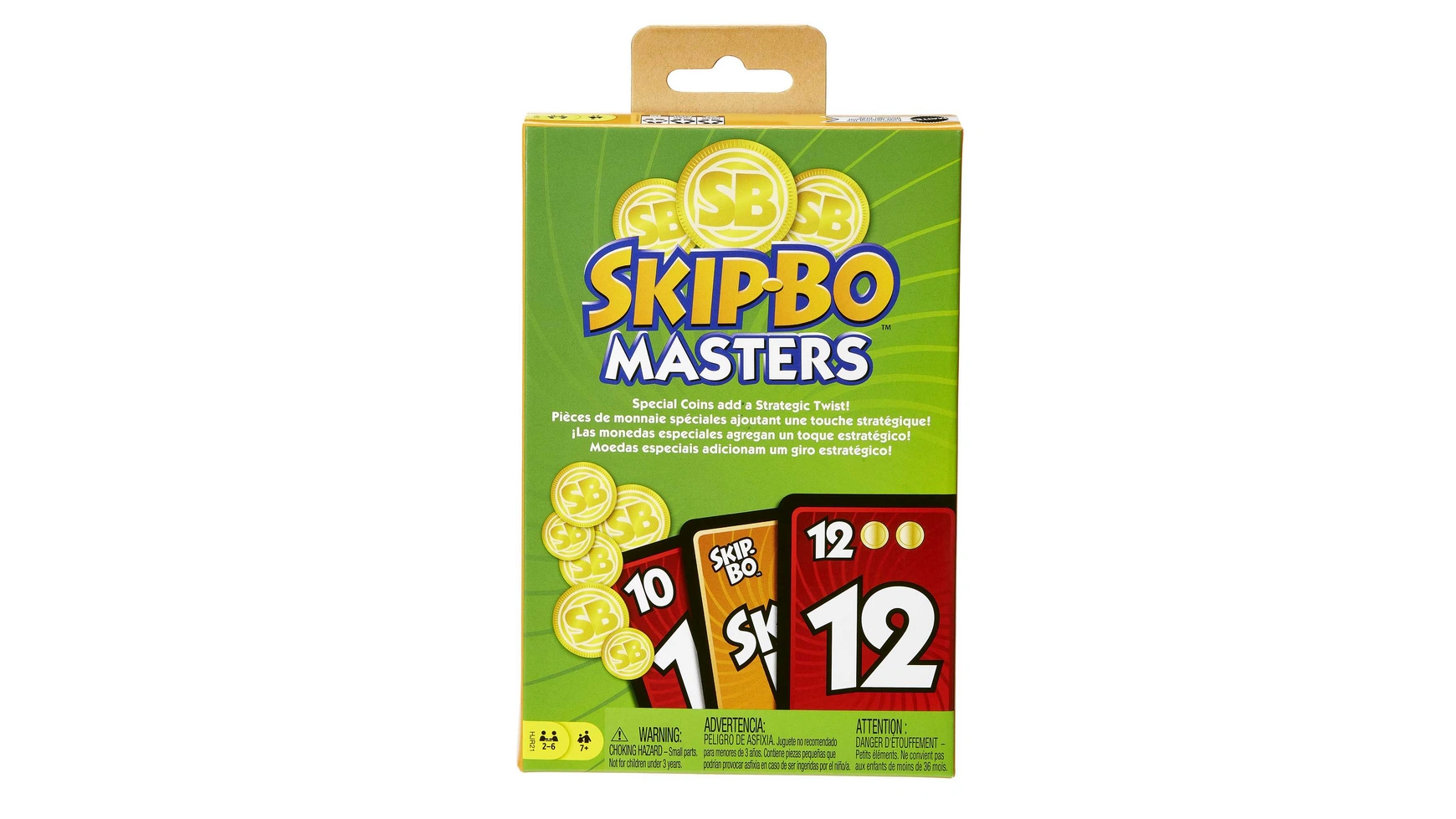 Mattel Games Skip-Bo Masters браун скип грэхем джон цель 42