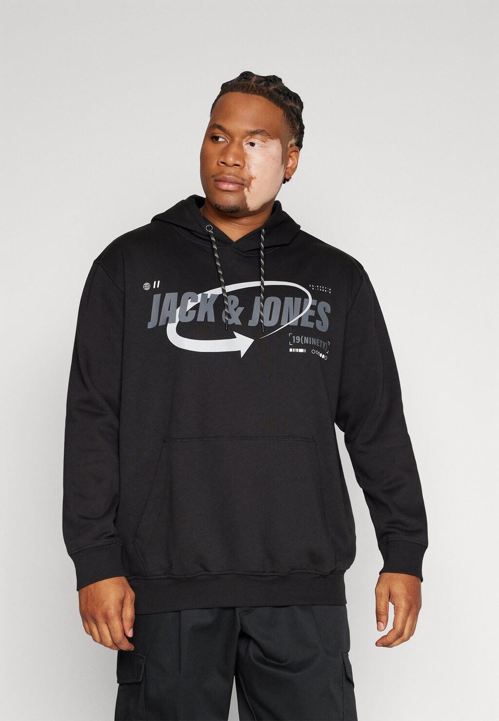 

Толстовка Jcoblack Hood Jack & Jones, черный