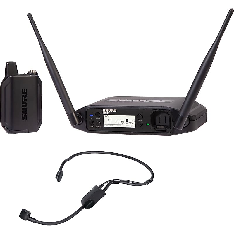 Беспроводная система Shure Shure GLXD14+/PGA31 Digital Wireless System with PGA31 Headset Microphone комплект shure rk377 из двух сменных ветрозащит и прищепки для микрофона pga31