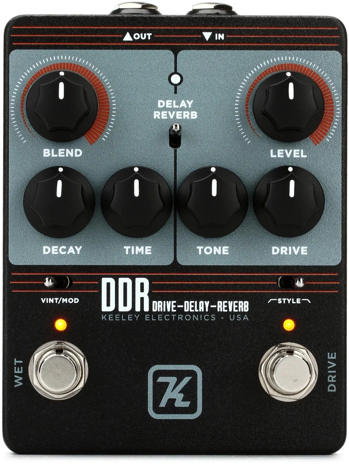 

Keeley DDR Drive — задержка — педаль реверберации