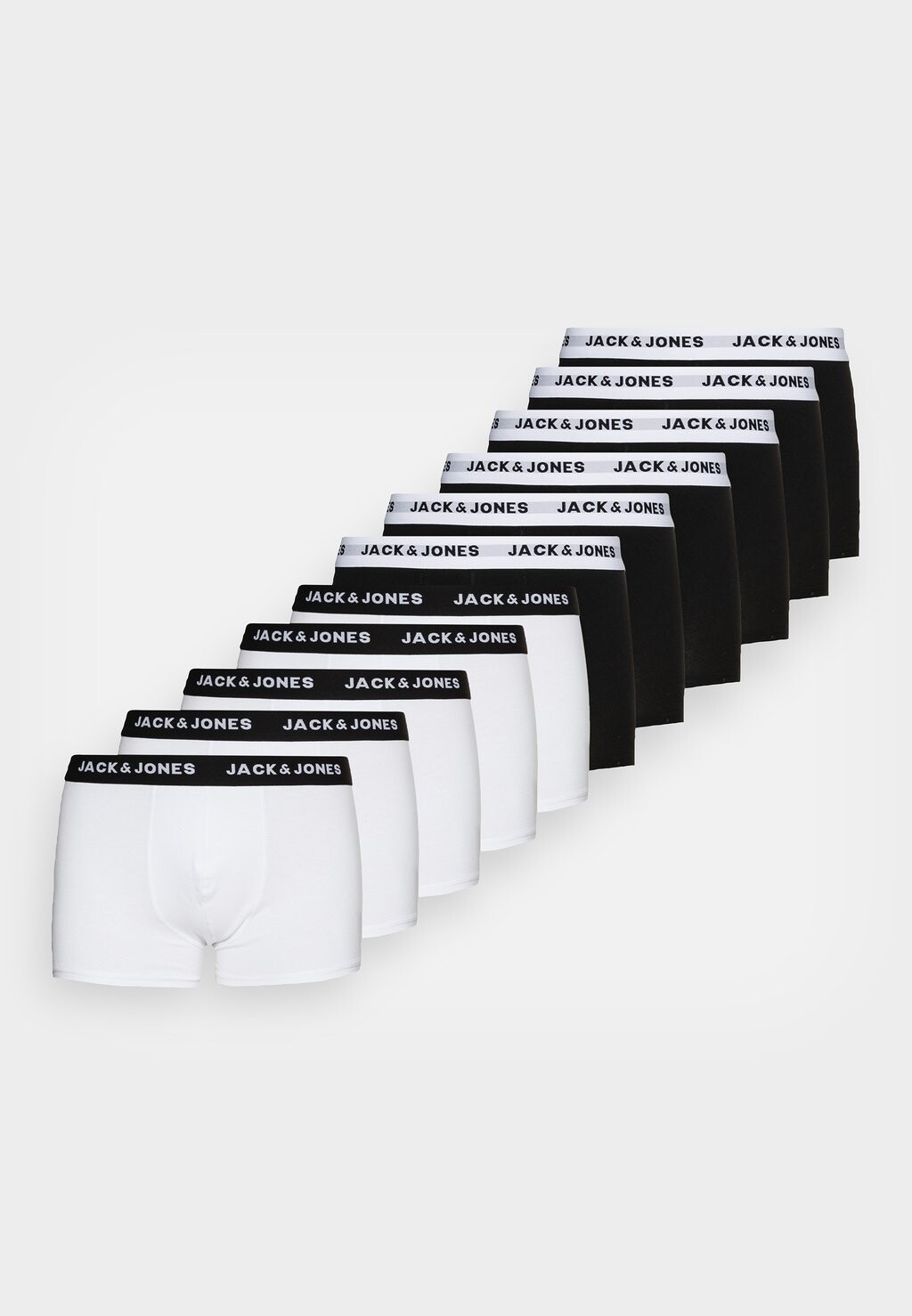

Брюки JACHUEY TRUNKS 12 PACK Jack & Jones, белый/черный