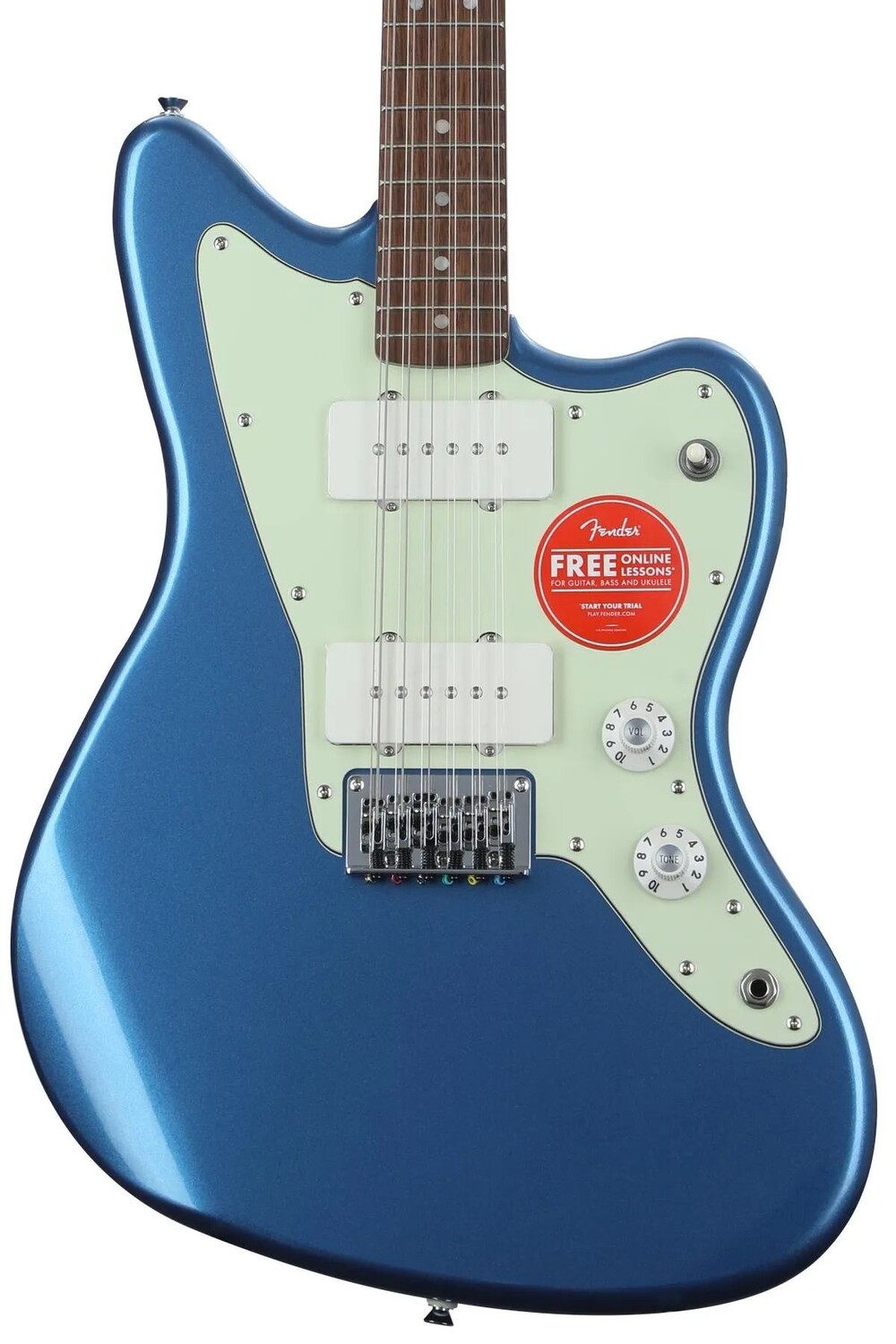 

12-струнная электрогитара Squier Paranormal Jazzmaster XII — Lake Placid Blue