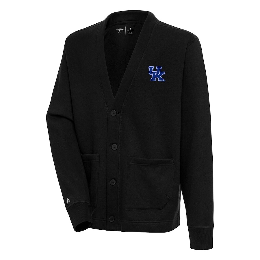 

Кардиган Antigua Kentucky Wildcats, черный