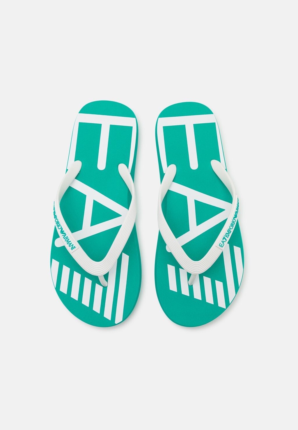 

Шлепанцы UNISEX EA7 Emporio Armani, цвет spectra green/white