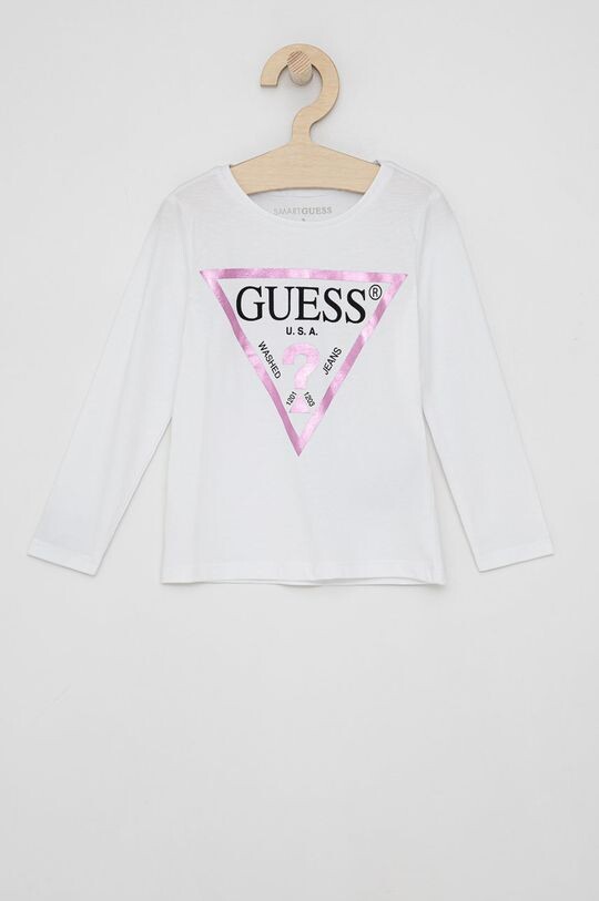 

Детская футболка с длинными рукавами Guess, белый