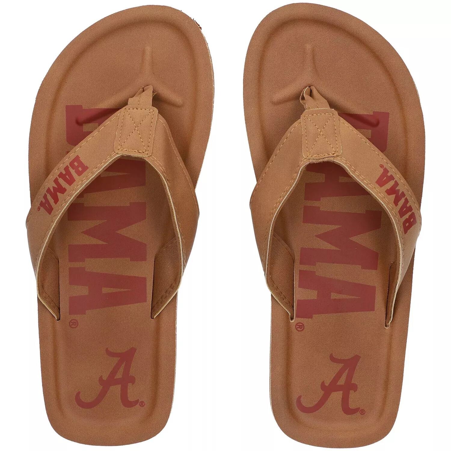 

Мужские сандалии Alabama Crimson Tide Color Pop вьетнамки