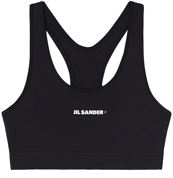 

Спортивный бюстгальтер Jil Sander, черный