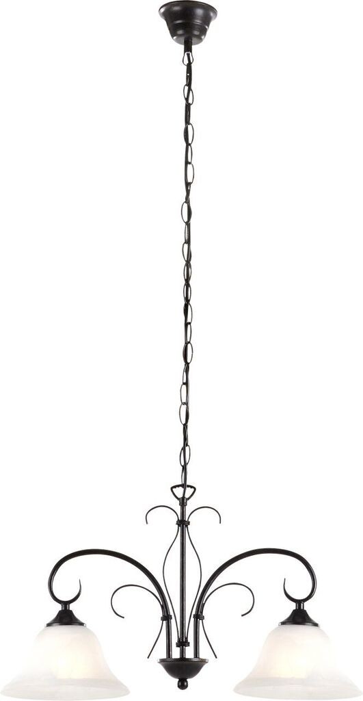 

Globo Lighting подвесной светильник металлический ржавого цвета, стекло, ДхШхВ: 535x190x1100мм, без 2x E27 60Вт 230В, серебро