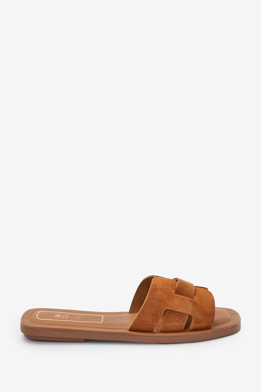 

Кожаные сандалии-мюли Forever Comfort на плоской подошве Next, коричневый