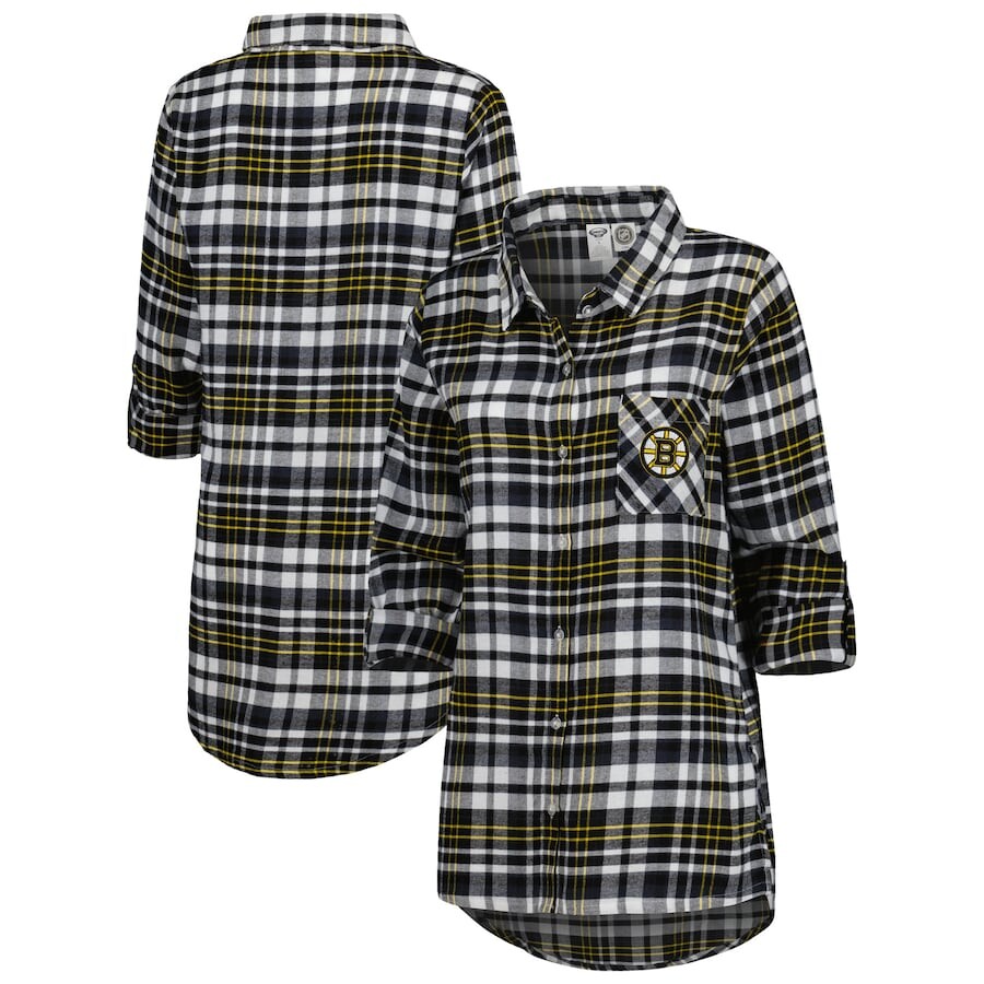 

Ночная рубашка Concepts Sport Boston Bruins, черный