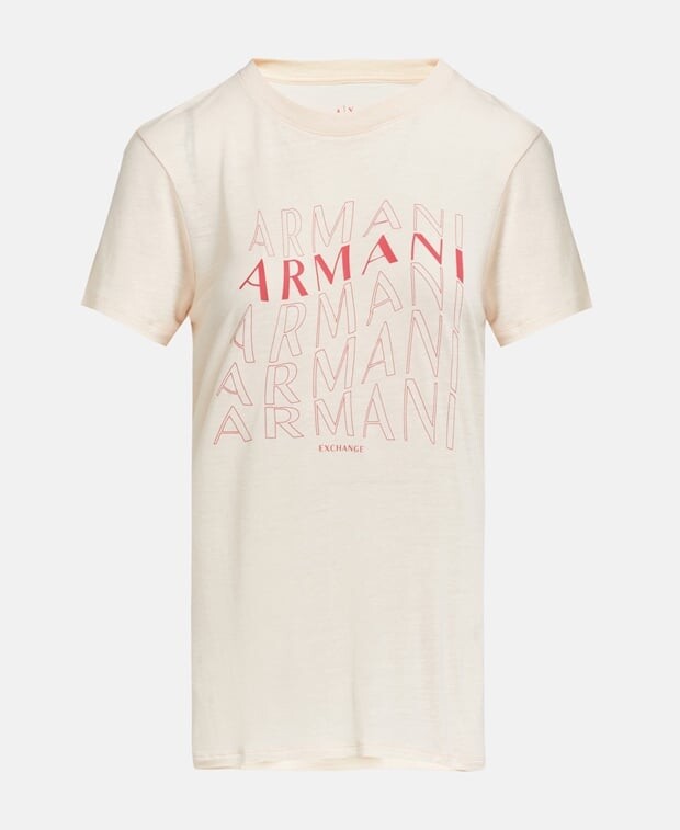 

Футболка Armani, мягкий бежевый