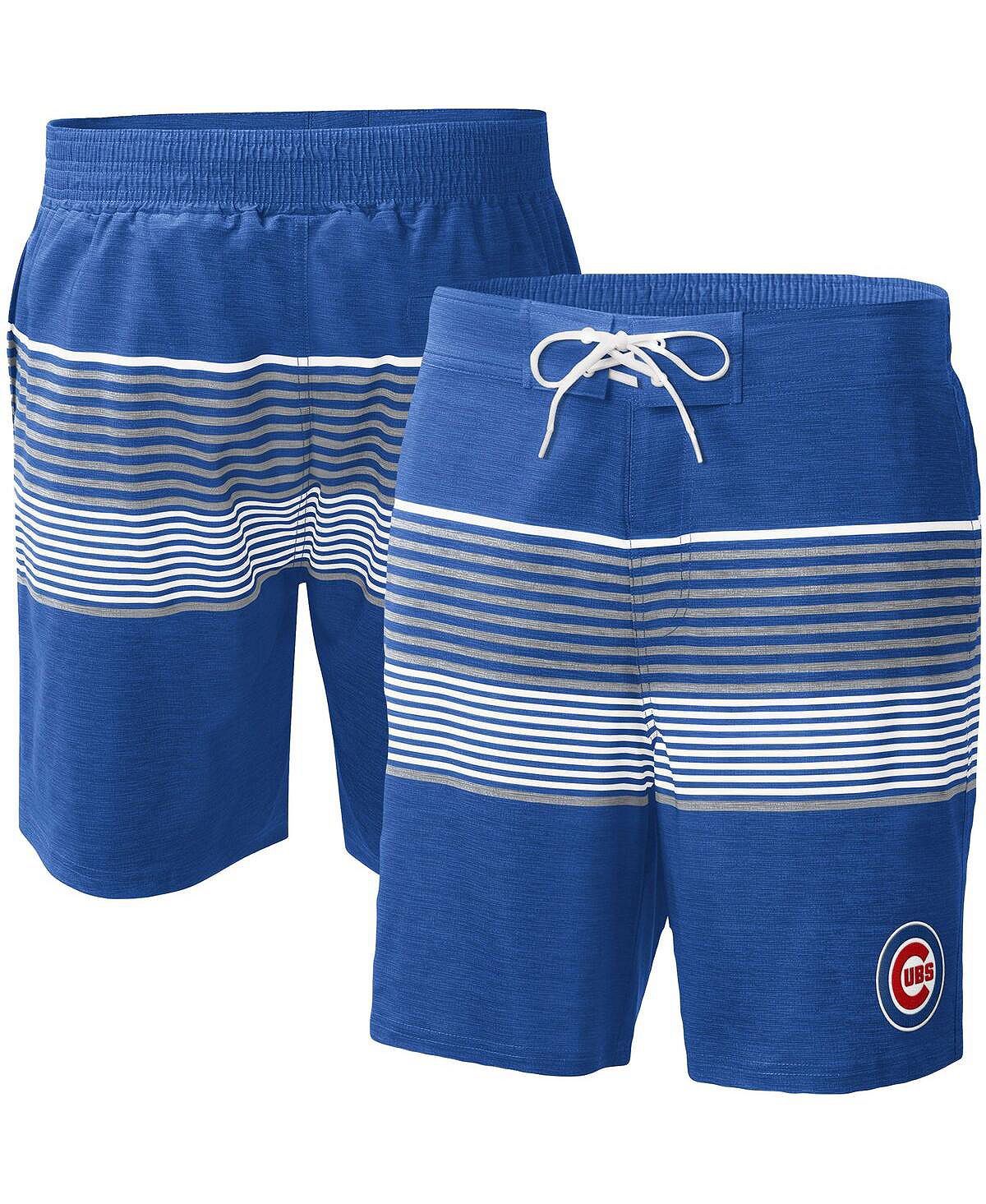 Мужские шорты для плавания для волейбола Royal Chicago Cubs Coastline G-III Sports by Carl Banks
