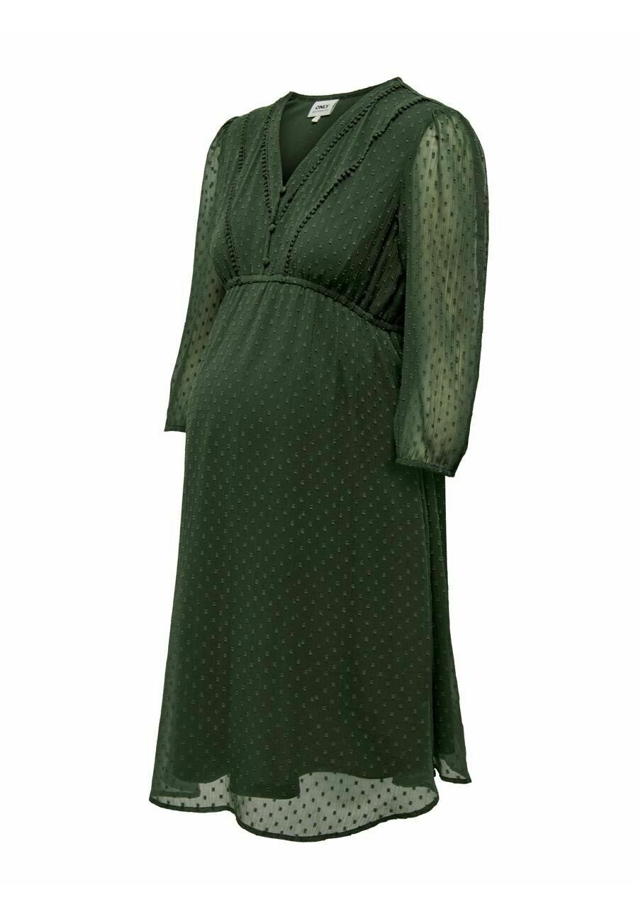 

Летнее платье ONLY MATERNITY, оливковый