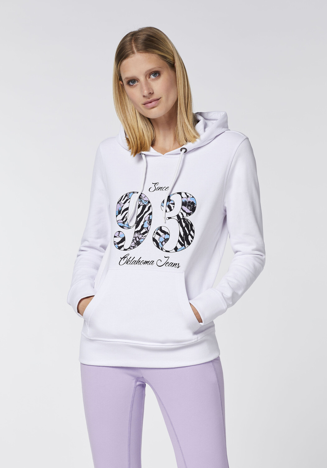 

Толстовка Oklahoma Jeans Hoodie, белый