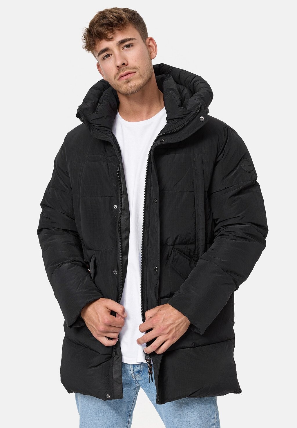 

Зимнее пальто KASPER INDICODE JEANS, цвет black