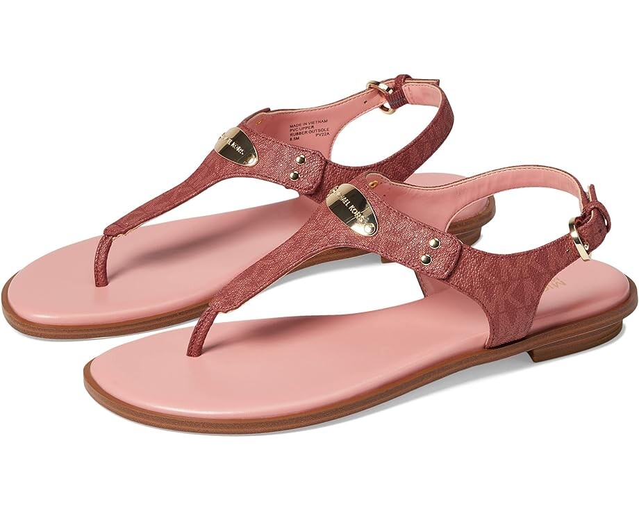 

Сандалии Michael Kors MK Plate Thong, цвет Brandy Multi