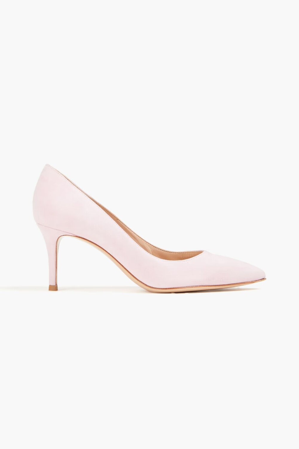 

Замшевые туфли Gianvito Rossi, розовый