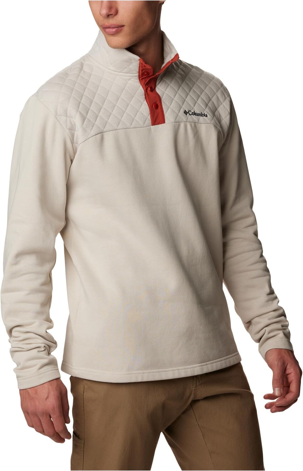 

Куртка Hart Mountain Quilted 1/2 Snap Pullover Columbia, цвет Dark Stone