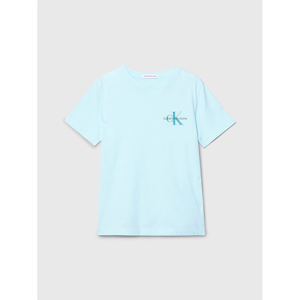 

Футболка с коротким рукавом Calvin Klein Jeans Chest Monogram, синий