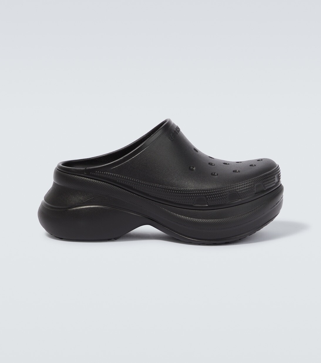 

Шлепанцы на платформе x Crocs Balenciaga, черный