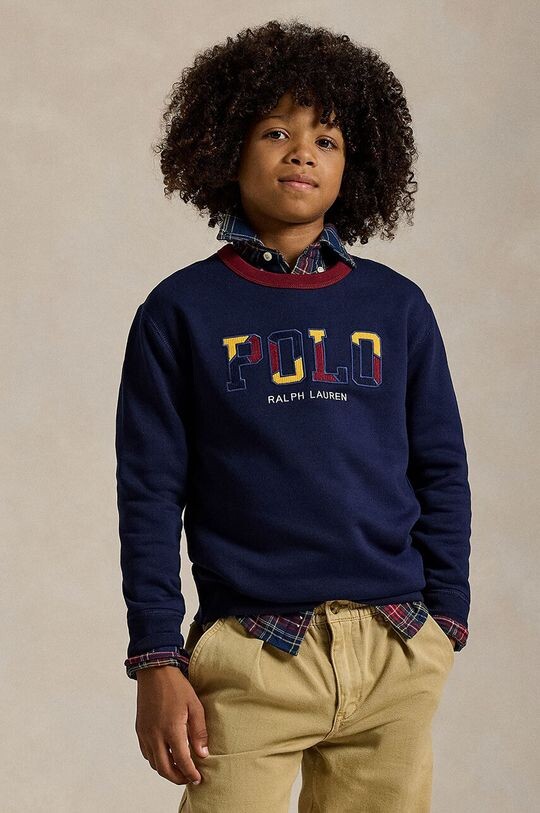 

Детская толстовка Polo Ralph Lauren, темно-синий
