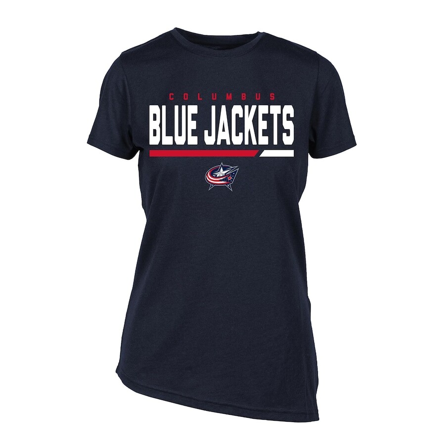 

Футболка с коротким рукавом Levelwear Columbus Blue Jackets, нави