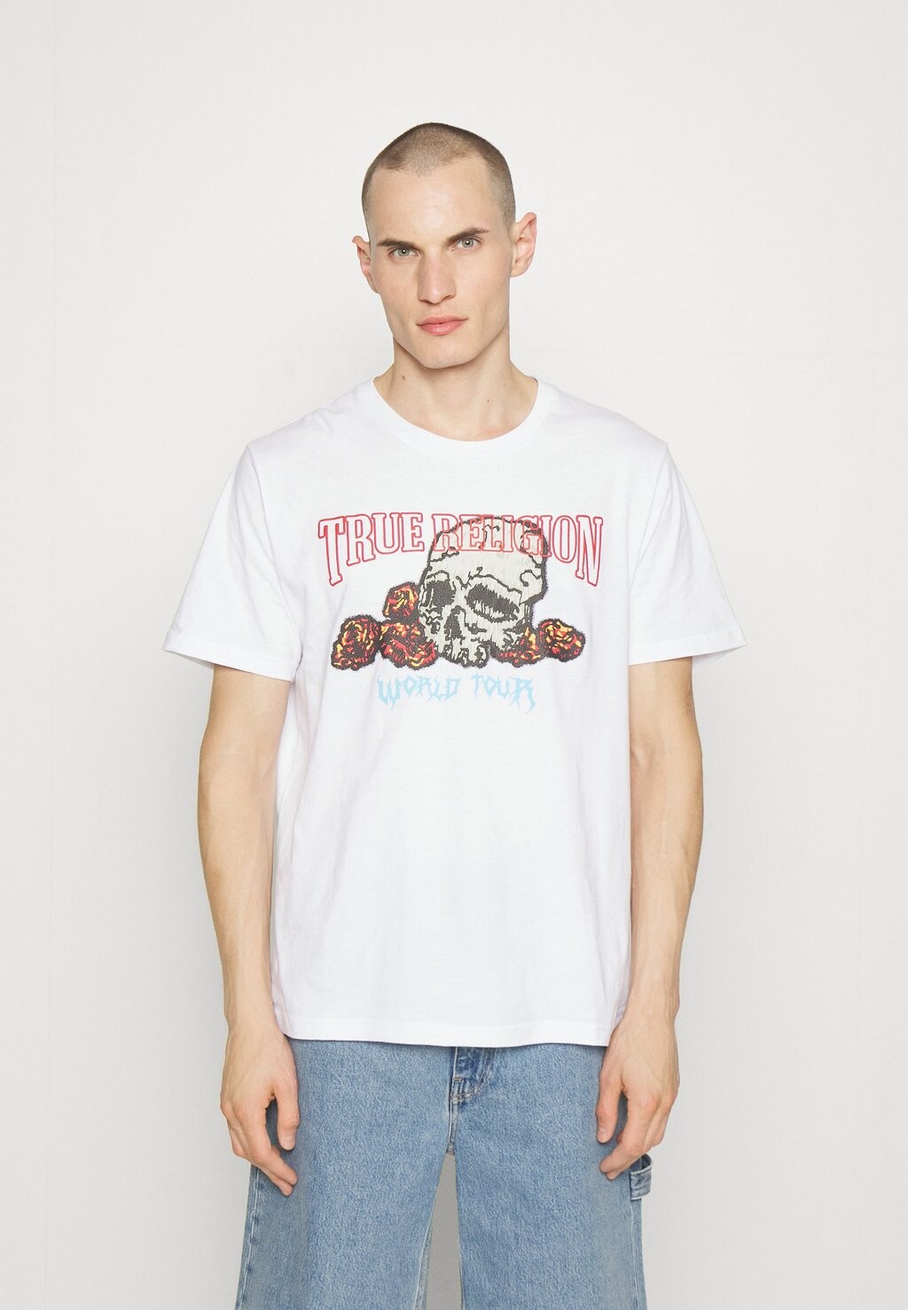 

Футболка с принтом True Religion, белый