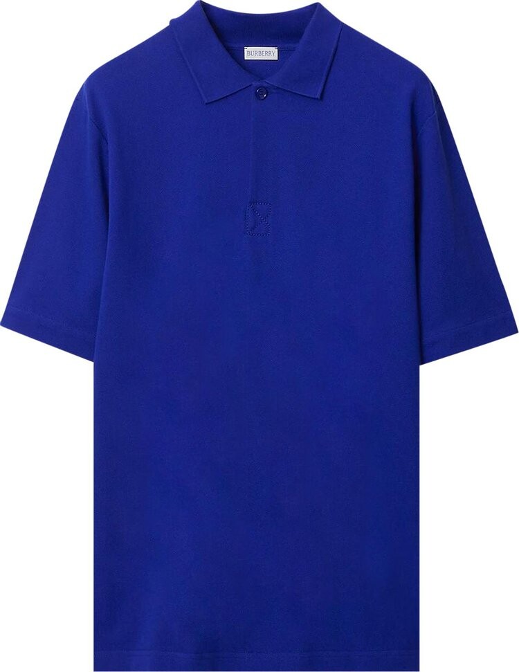 

Поло Burberry Tipped Short-Sleeve 'Knight', синий
