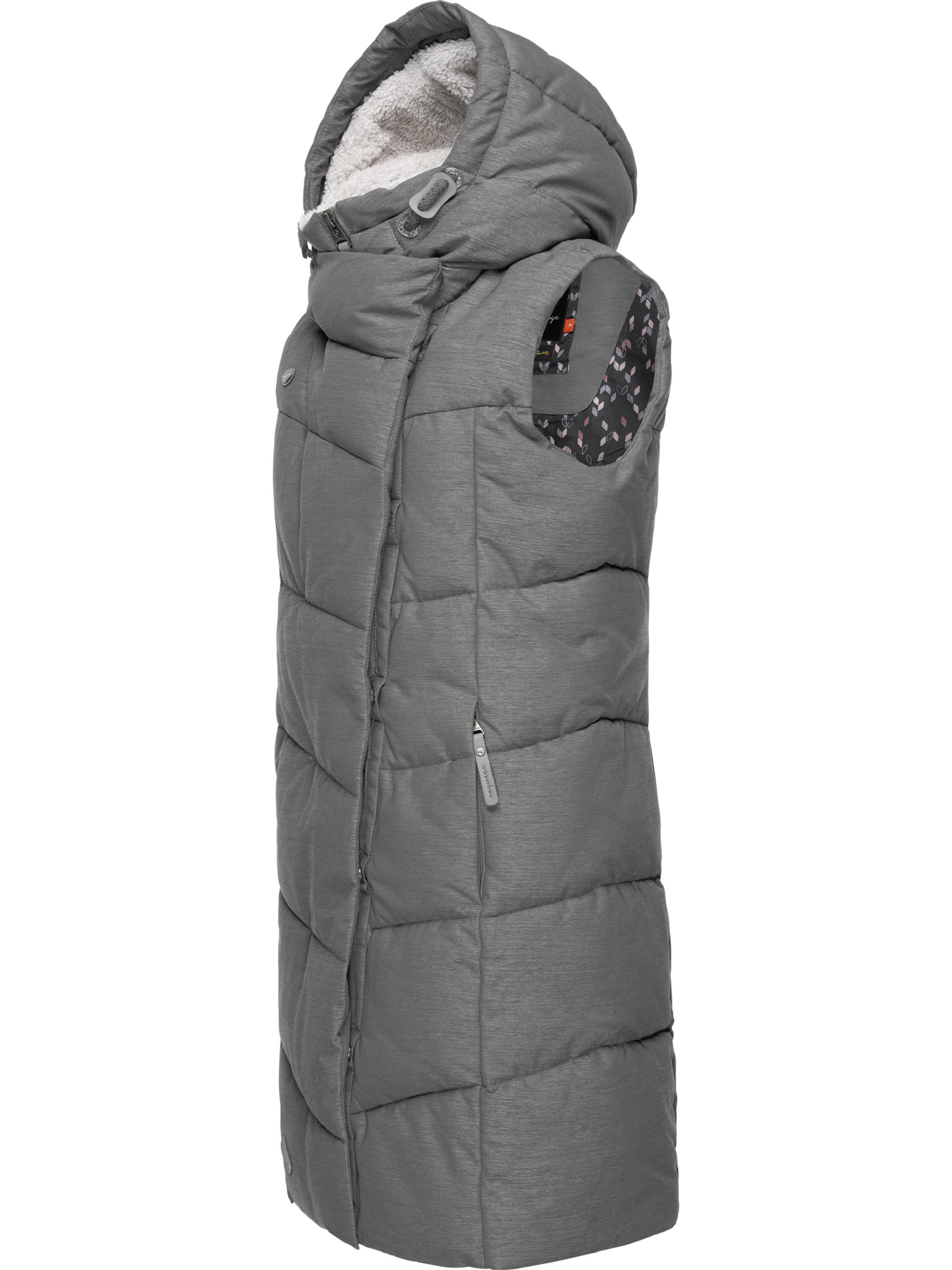 Утепленный жилет ragwear Pavla Vest, серый цена и фото