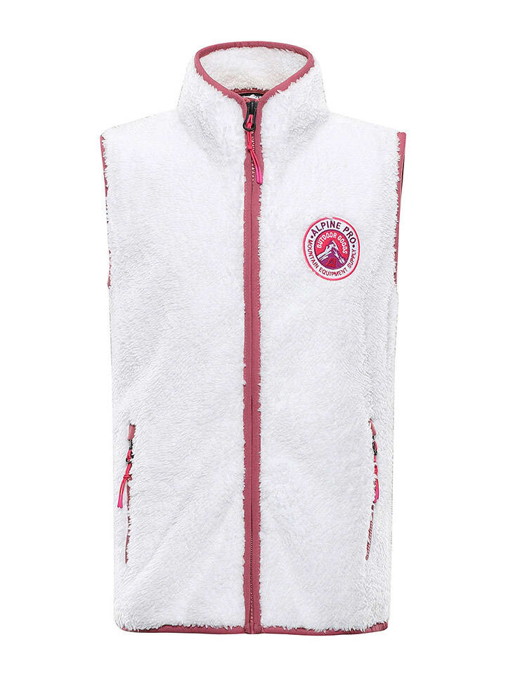 

Флисовый жилет Alpine Pro Okara, цвет weiß/pink
