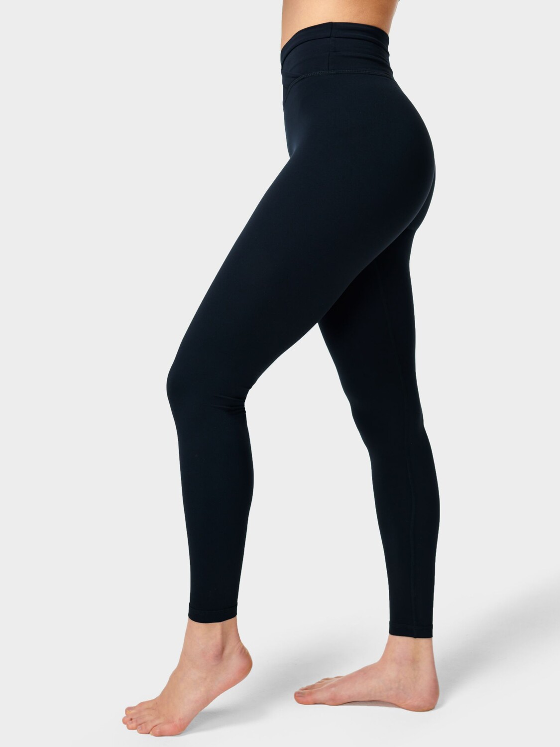 

Леггинсы на весь день с запахом на талии Sweaty Betty, черные