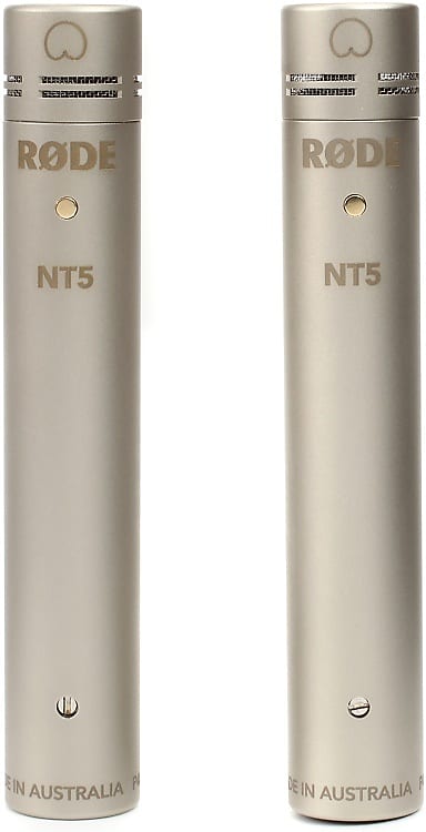 Микрофон RODE NT5 Small Diaphragm Cardioid Condenser Microphone Stereo Pair микрофон rode nt4 stereo condenser microphone