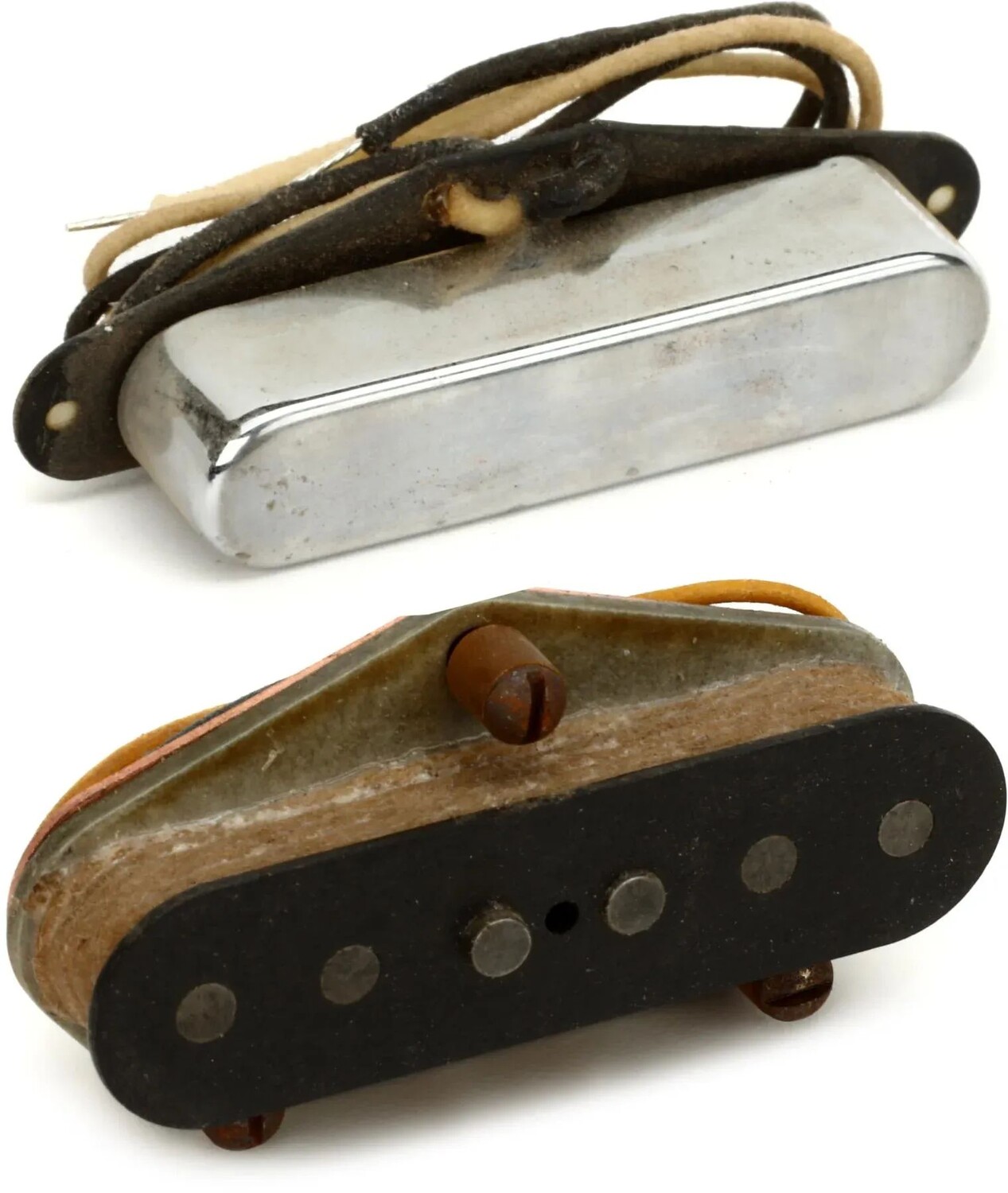 

Набор звукоснимателей Seymour Duncan Antiquity II Telecaster Single Coil, состоящий из двух частей, состаренный