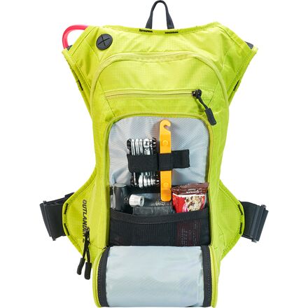 Гидратационный пакет Outlander 9 л USWE, цвет Crazy Yellow сумка рюкзак для снаряжения mares cruise mesh back pack elite