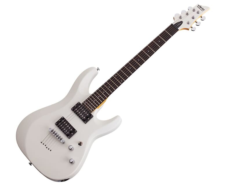 

Электрогитара Schecter C-6 Deluxe Electric Guitar - Satin White
