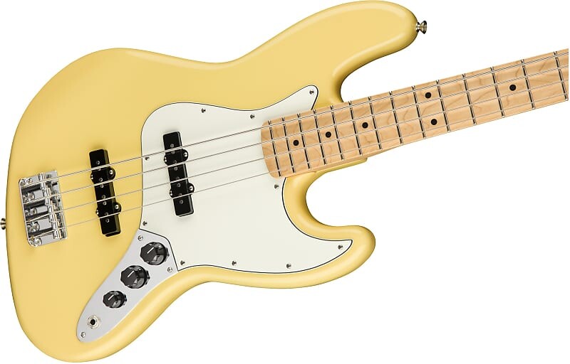 

Басс гитара Player Jazz Bass, Maple Fingerboard, Buttercream
