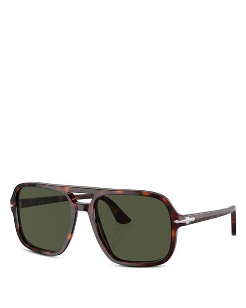 

Солнцезащитные очки-авиаторы, 55 мм Persol, цвет White