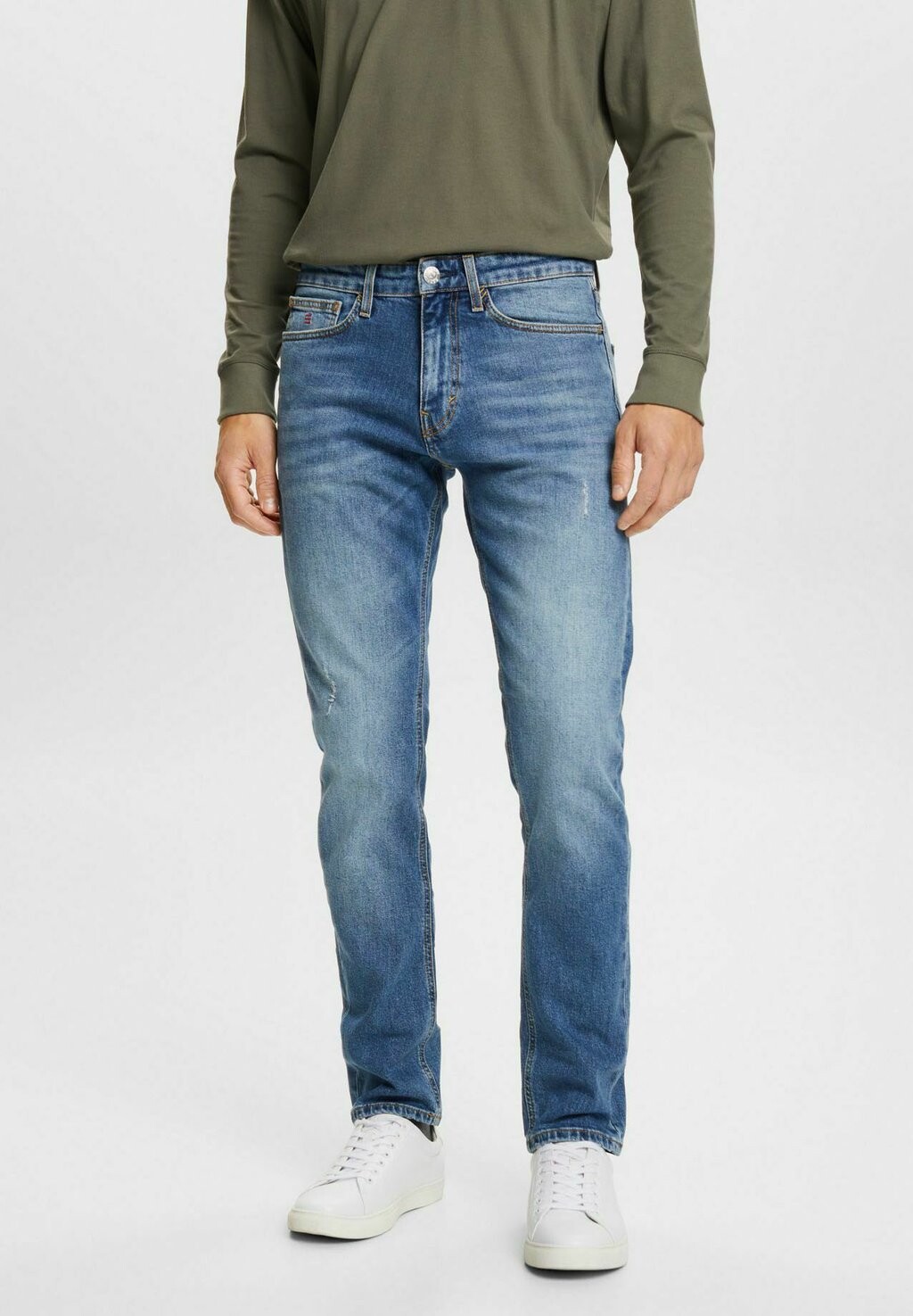 

Джинсы Slim Fit Esprit, цвет blue medium washed new