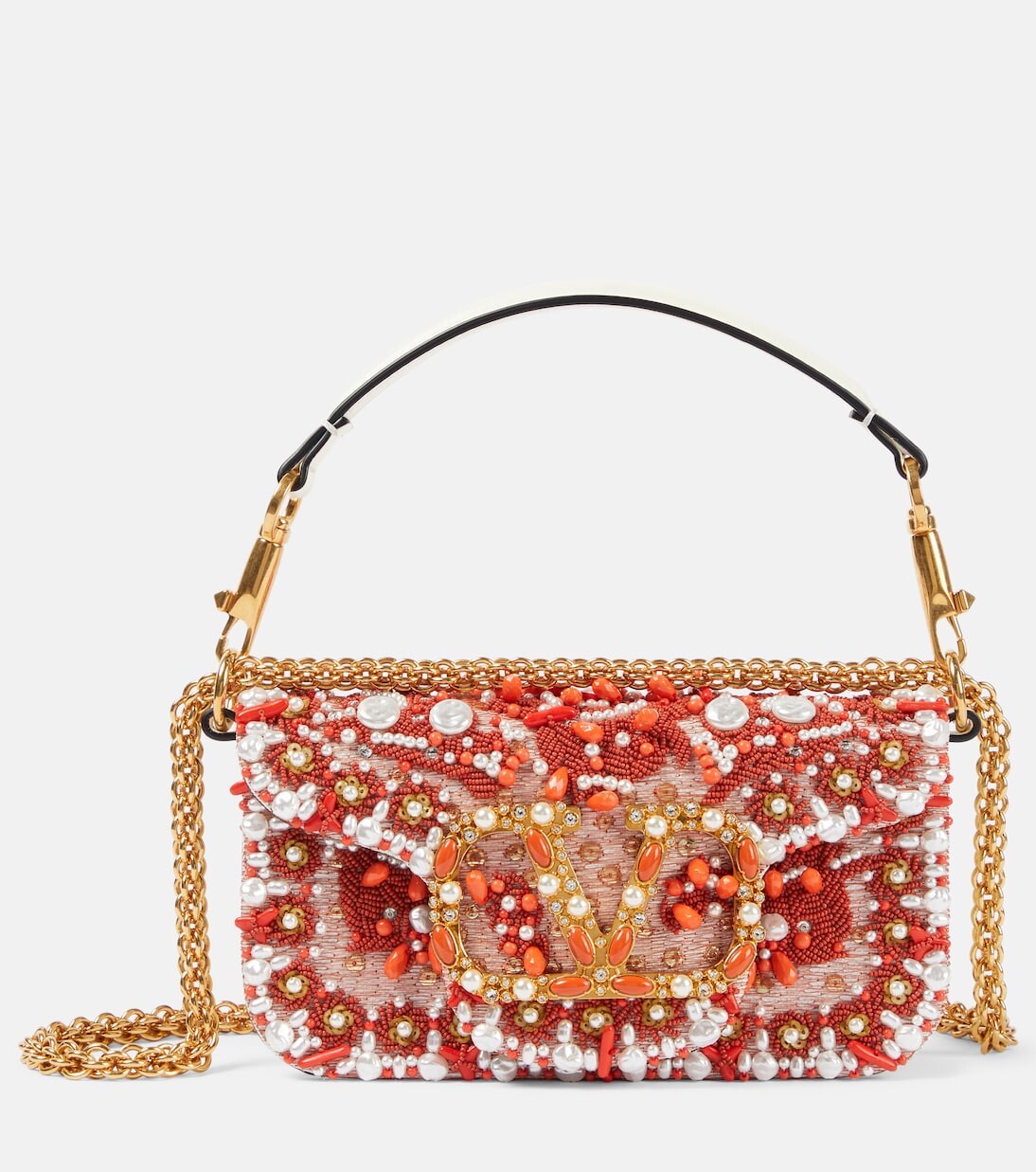 

Locò маленькая сумка через плечо с декором Valentino Garavani, мультиколор